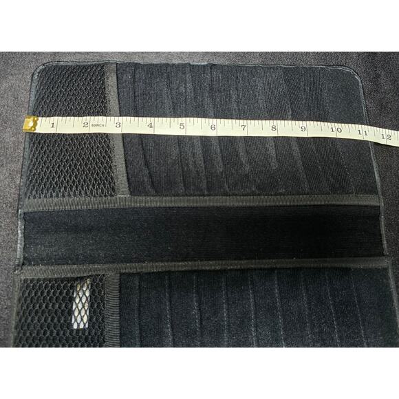 Leather Sun Visor CD Organizer Storage Wallet Sleeve Holder Holds 20 CD's - Picture 7 of 14